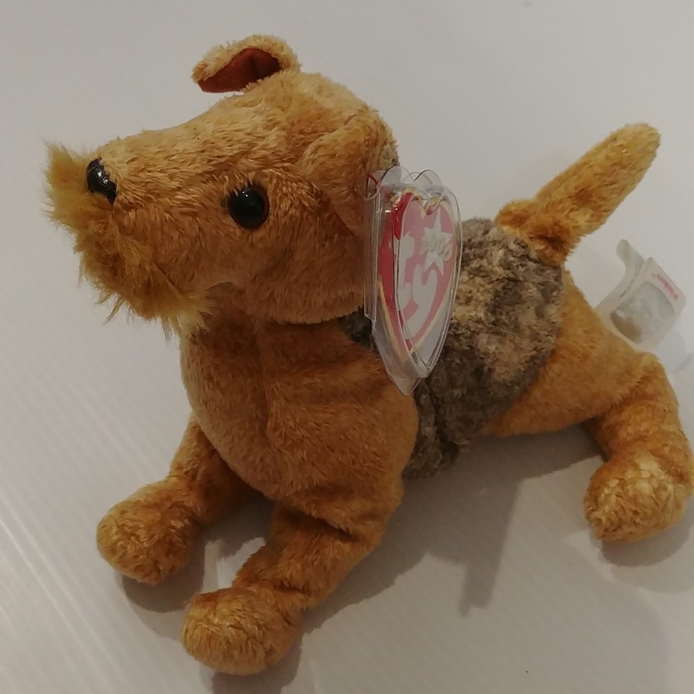 Ty Beanie Baby Scottie Dog Whiskers 2000